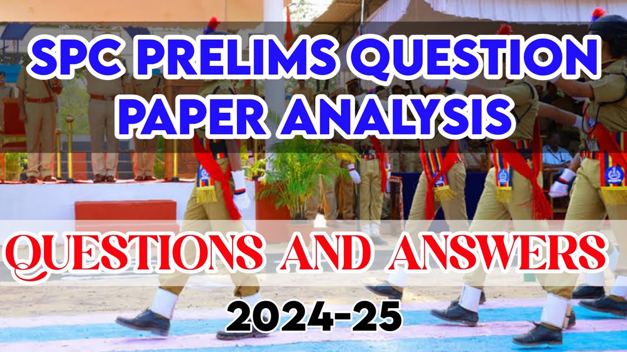 SPC Preliminary Exam | SPC Preliminary exam 2024 questions and answers | NICE THINKERS