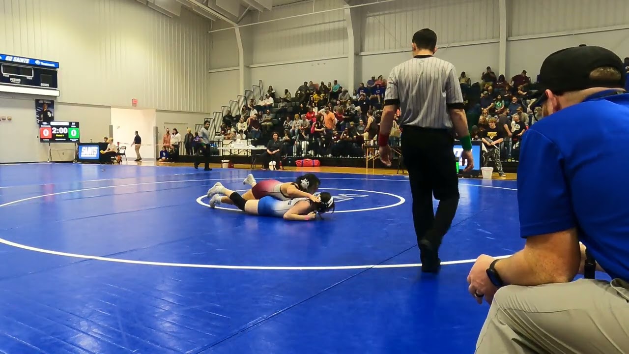 138lb Girls State- Harper Round 1 Mississippi School for Mathematics & Science (MSMS) Wrestling