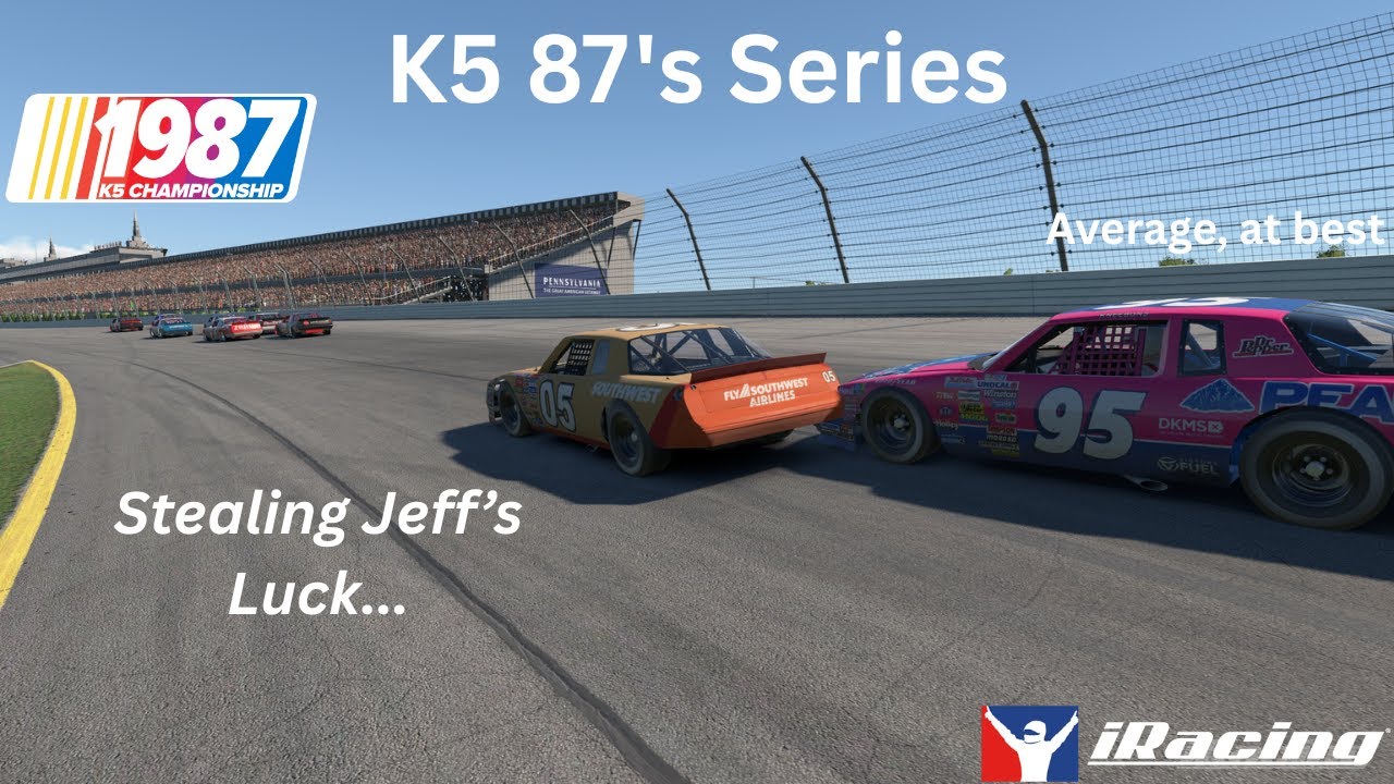 iRacing Kneebon5 87's Series Pocono