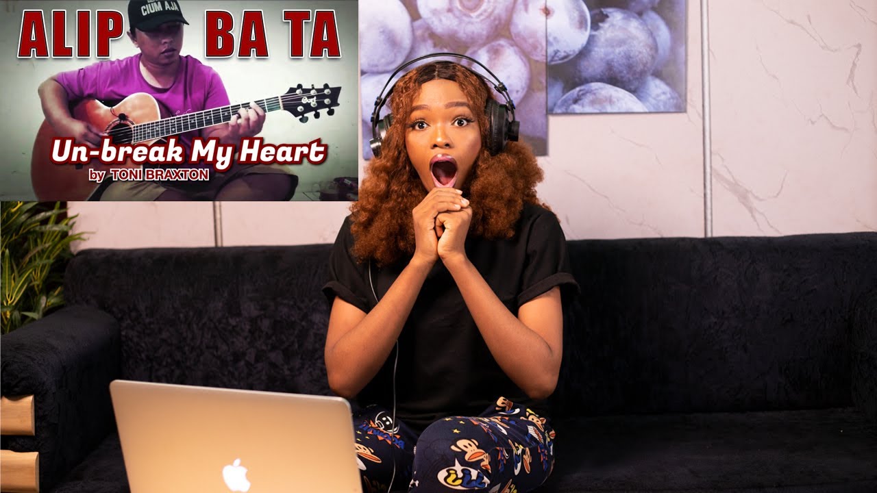 Toni Braxton - Unbreak My Heart - Alip Ba Ta (fingerstyle cover) - Opera Singer Reacts!!!