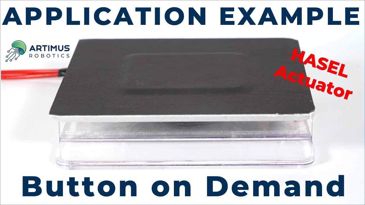 Button on Demand Powered by HASEL actuators