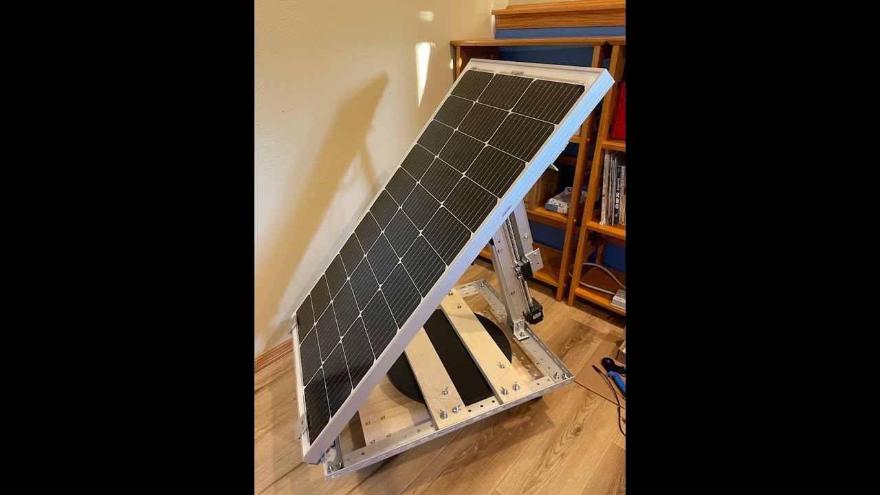 Solar Panel with Pan & Tilt System (Part 1)
