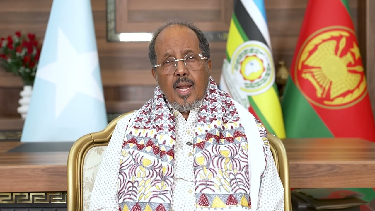 Madaxweynaha Jamhuuriyadda Federaalka Soomaaliya Mudane Xasan Sheekh Maxamuud