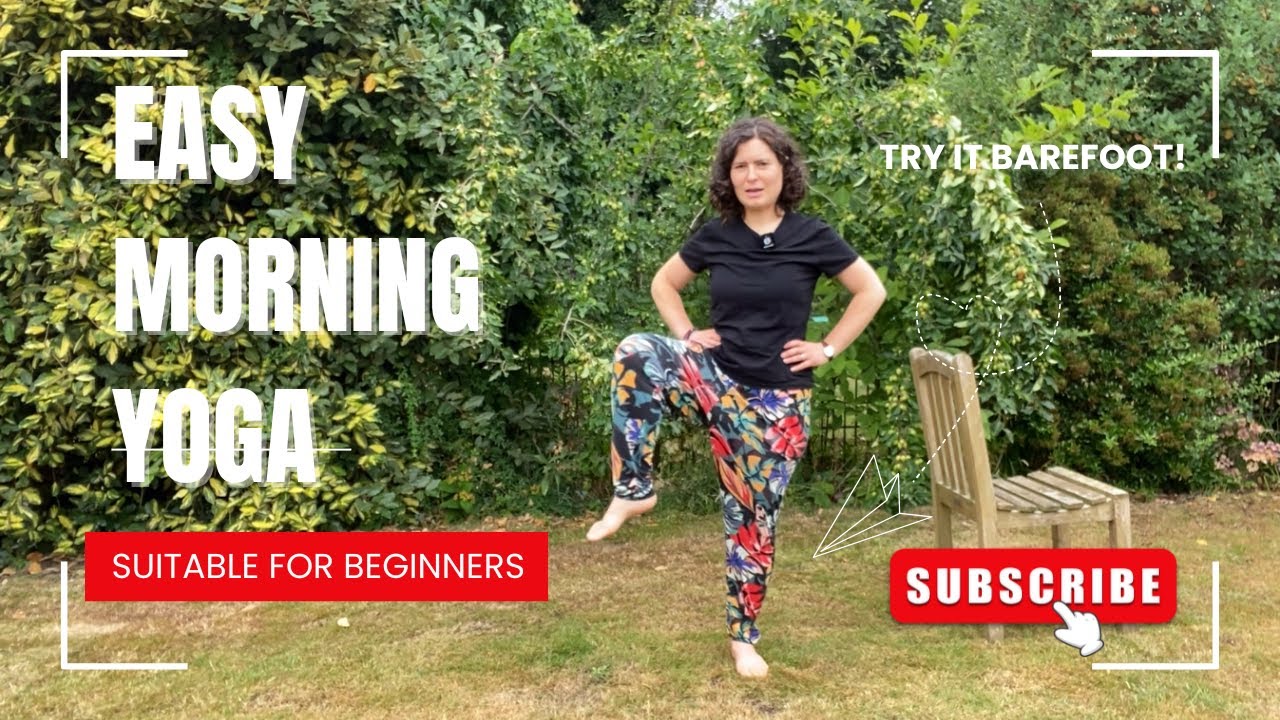 Easy Morning Yoga Routine – Grounding, Barefoot & Beginner-Friendly