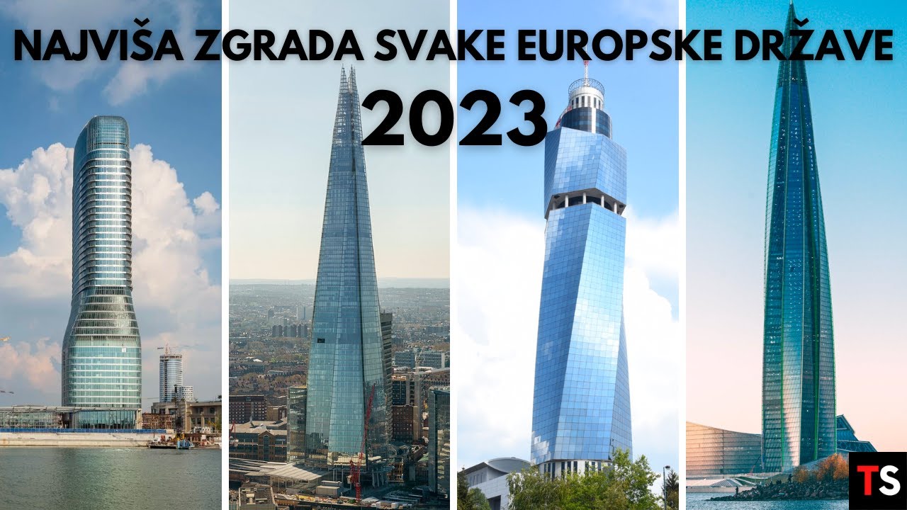 NAJVIŠA ZGRADA SVAKE EUROPSKE DRŽAVE 2023 | TopST
