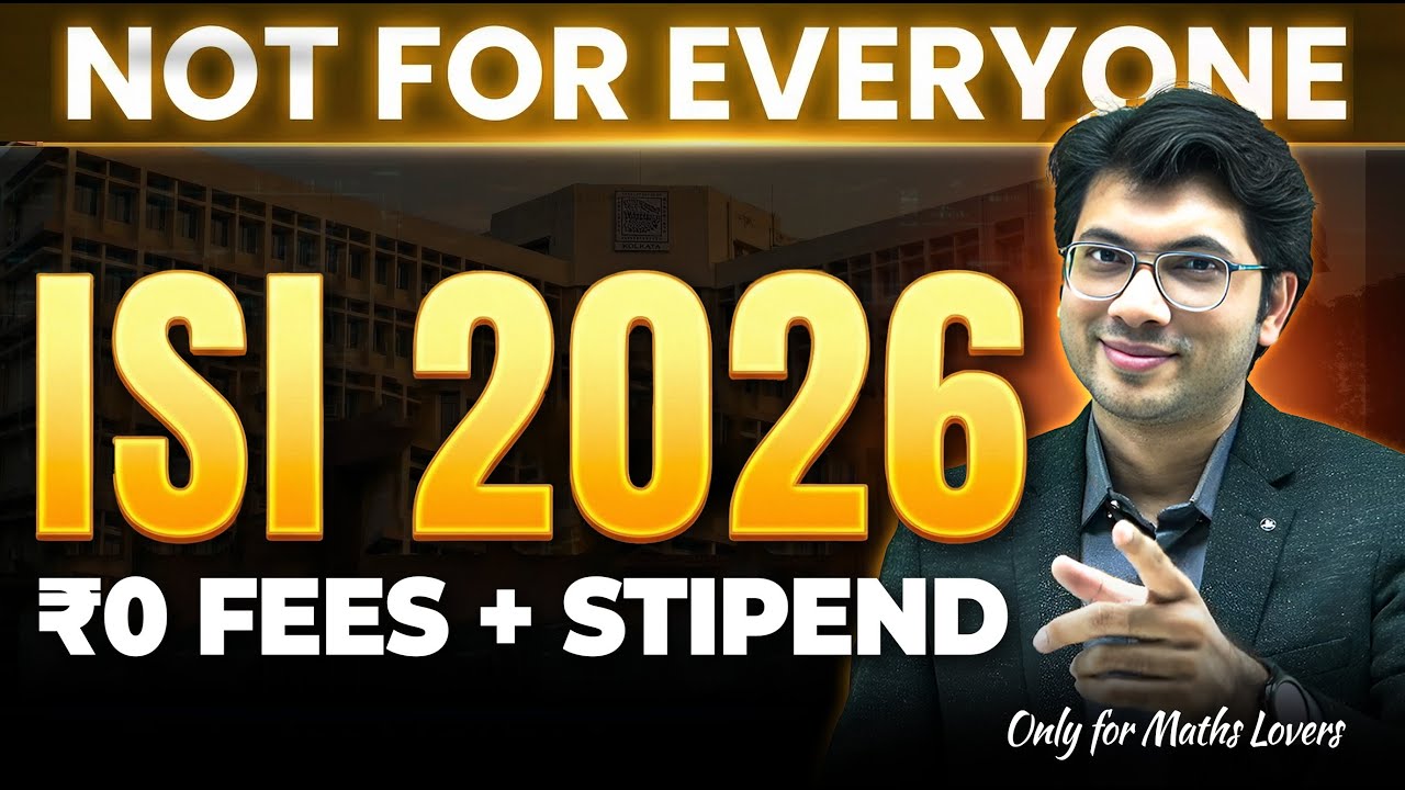 ISI 2026 Reality Check: Zero Fees but This Is Why Most Students Fail
