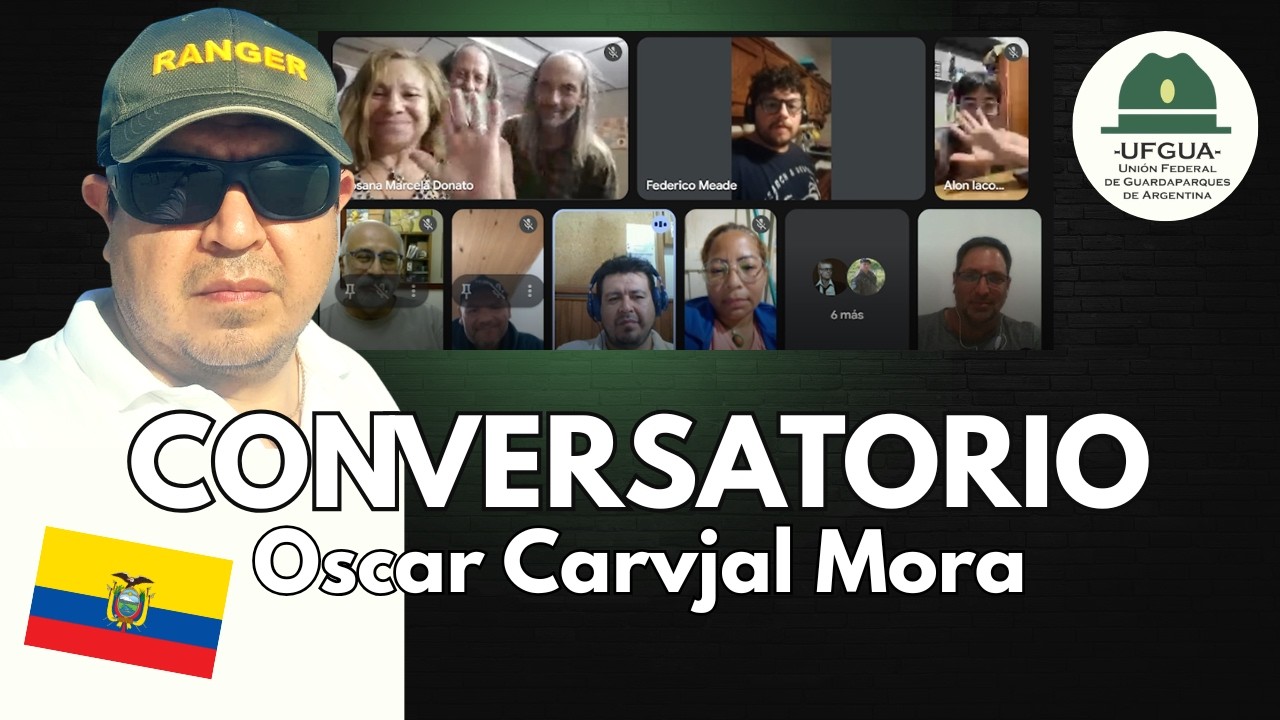 Conversatorio de la  UFGUA. Hoy Oscar Carvjal Mora de Ecuador. Presidente de la FLG