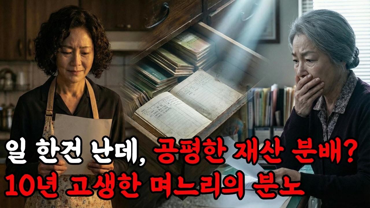 식당을 일궈온 며느리 vs 공평하게 나눈다는 시어머니