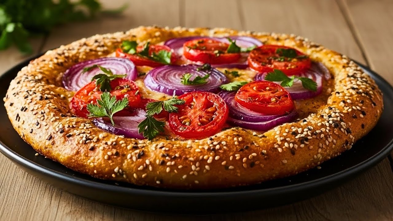 🏡✨ A Rustic, Homemade Galette That Smells Like Warm Bread & Herbs #food #healthy #galette
