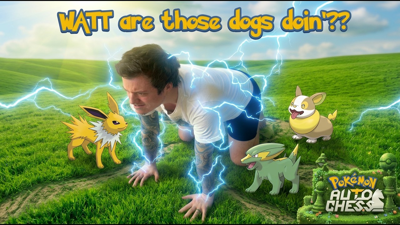 Pokemon Auto Chess! WATT are those dogs doin'??