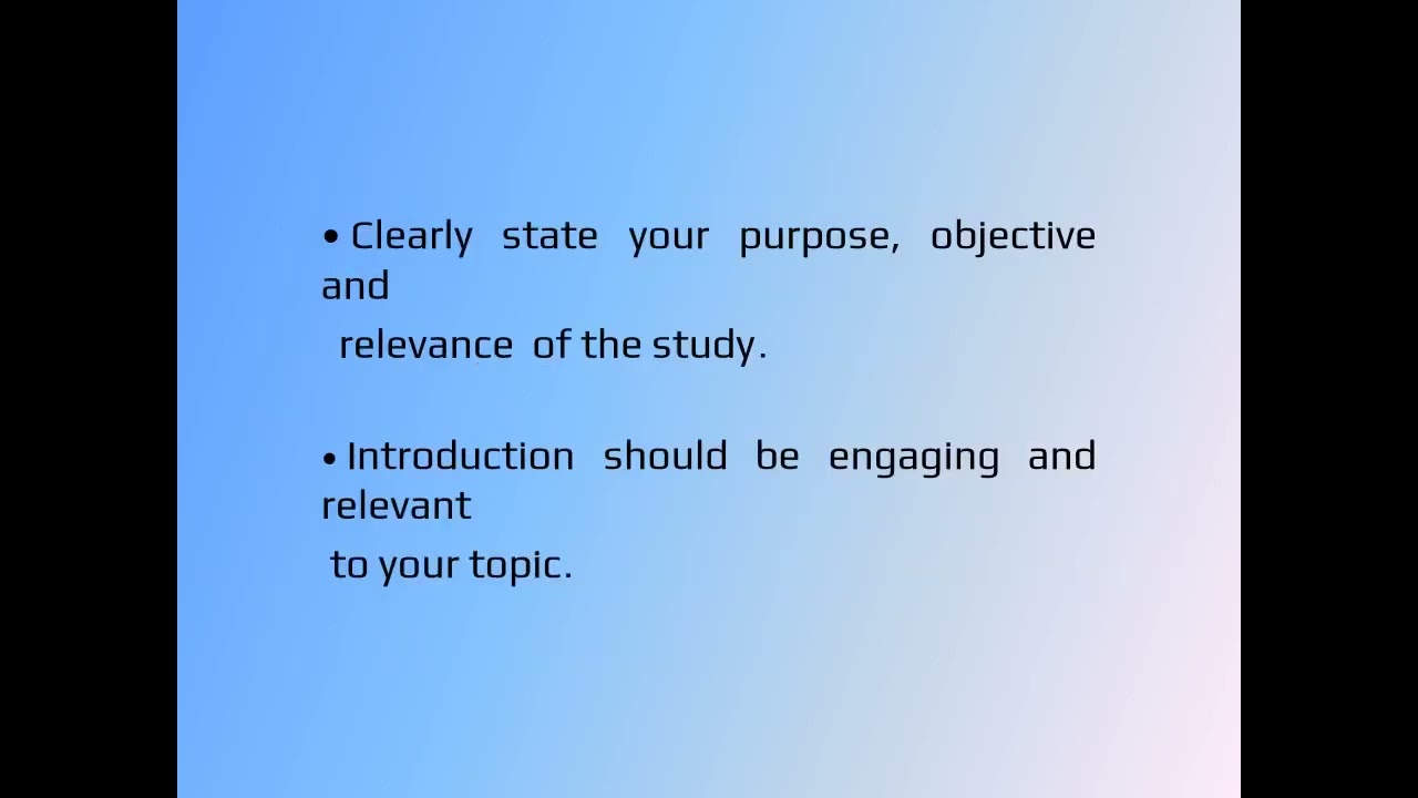 How to write Library Dissertation