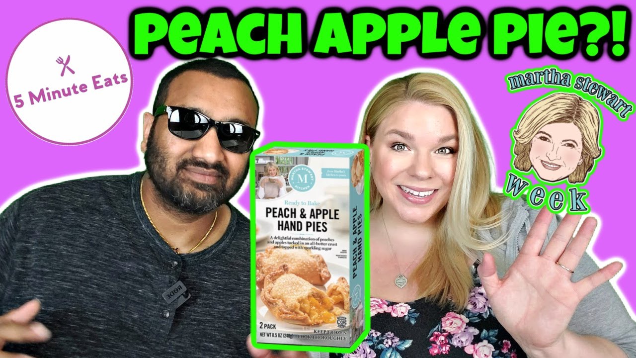 Martha Stewart Kitchen Peach & Apple Hand Pies Review