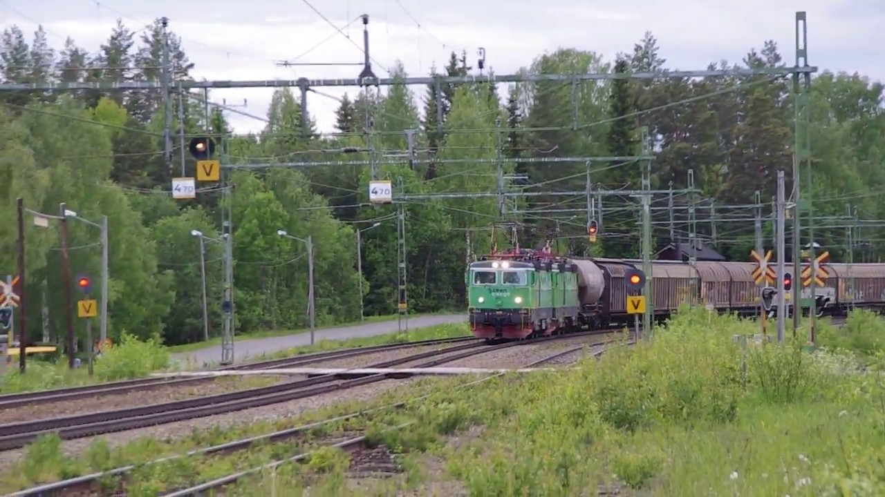 Green Cargo Godst&aring;g Helgum (Norrg&aring;ende) 13juni12