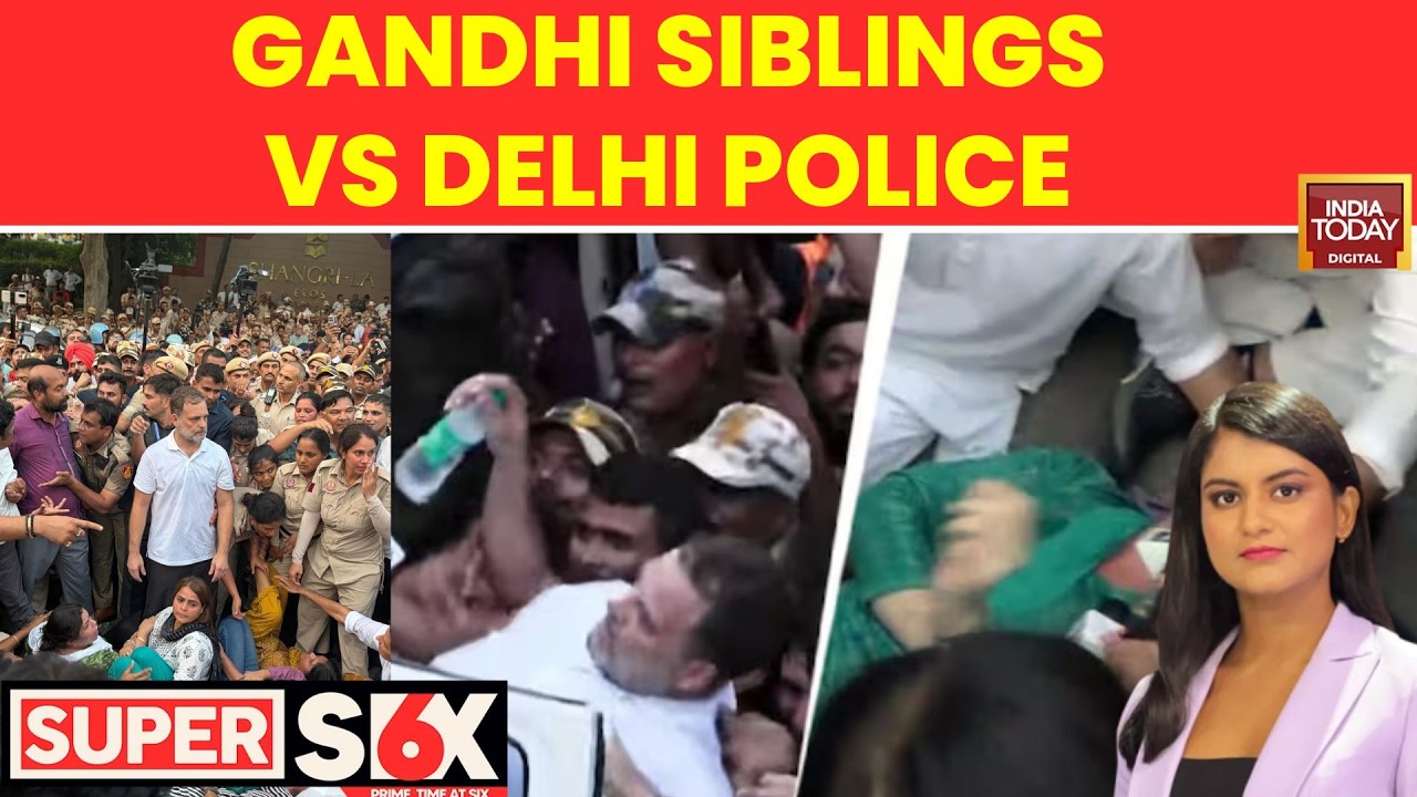 Opposition Protest in Delhi: Rahul, Priyanka Detained Over CEC Resignation Demand | INDIA bloc