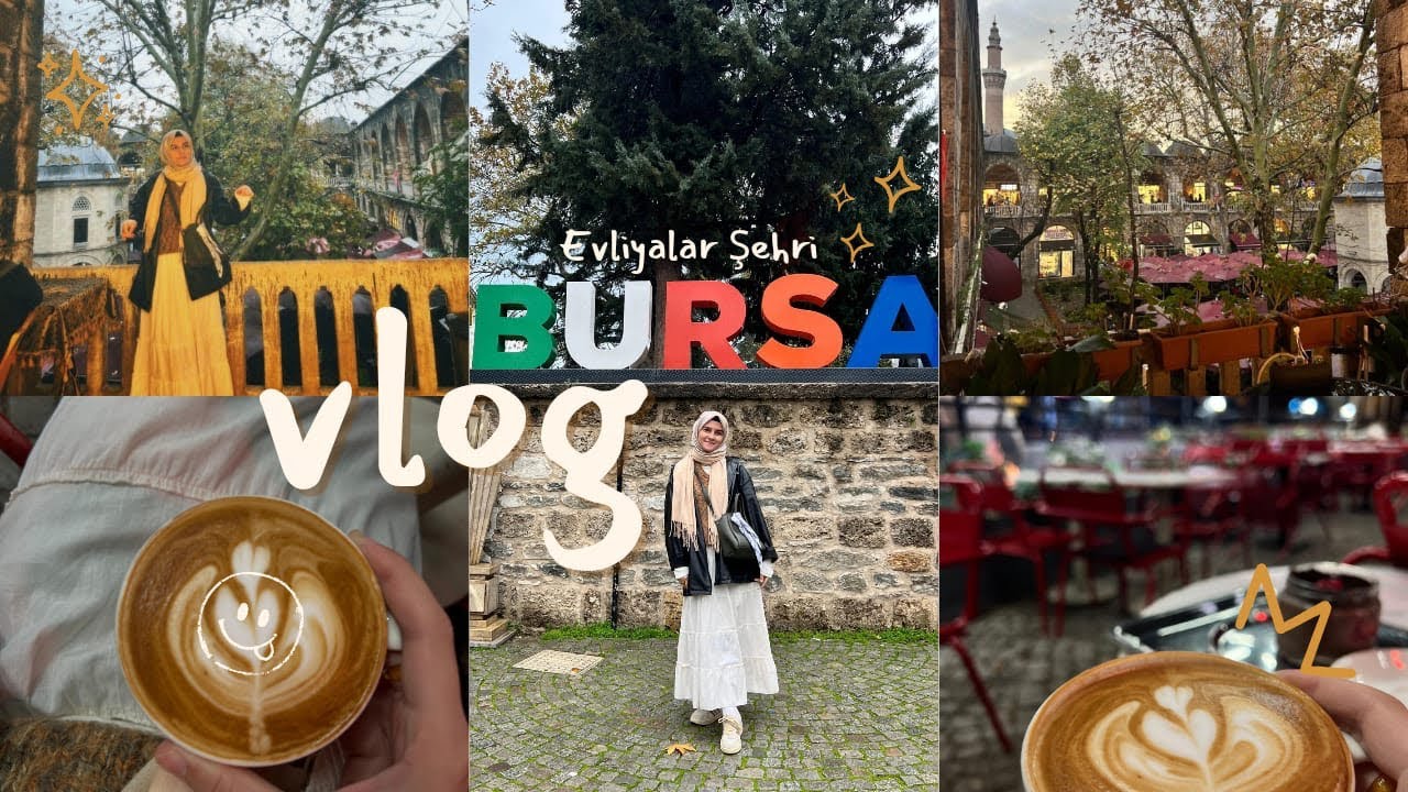 VLOG| Bursa’da bir gün ☁️ Cin aralığı, Ulu Camii, Türbeler ve biraz da ben 🥰