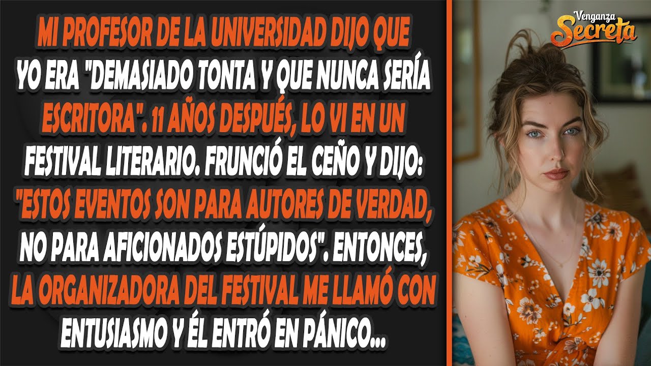 El profesor Said dijo que yo era 