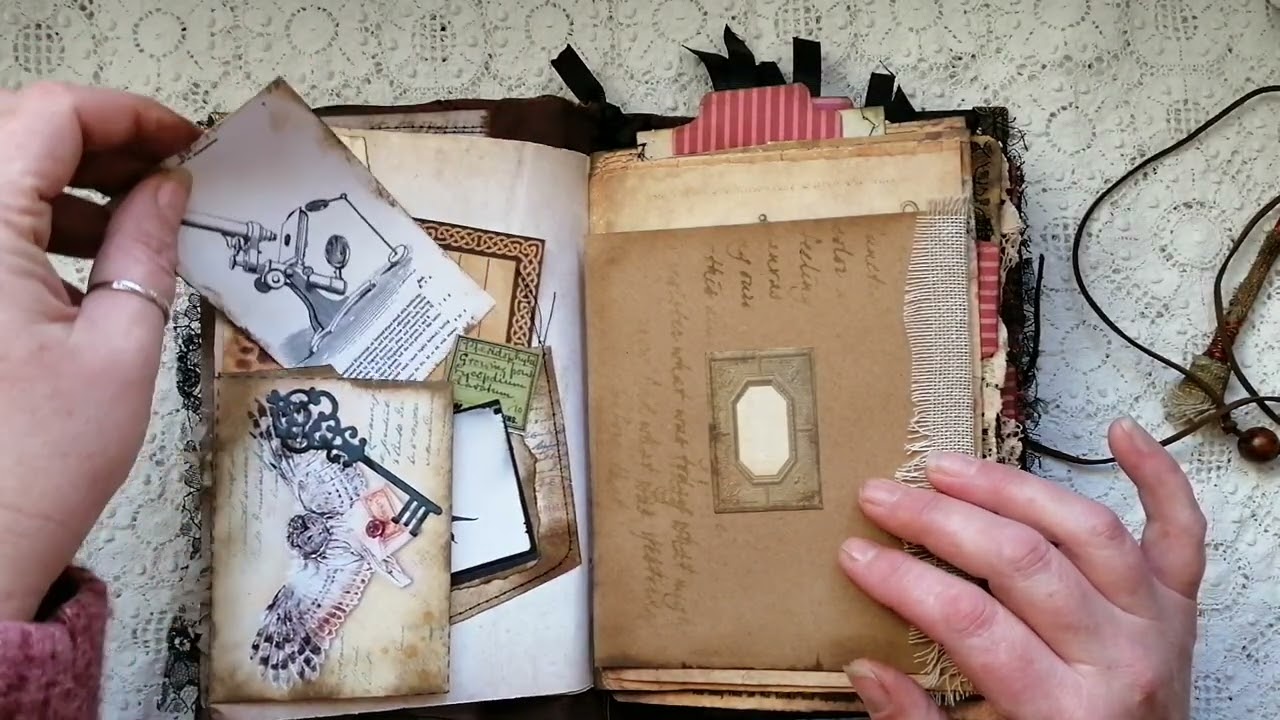 Harry Potter junk journal flip through