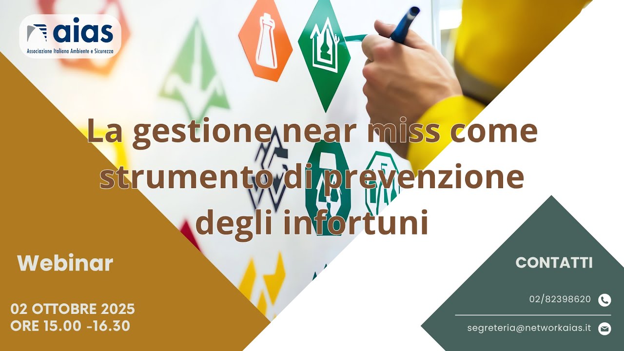 La Gestione dei Near Miss: Prevenire gli Infortuni sul Lavoro | Webinar AIAS