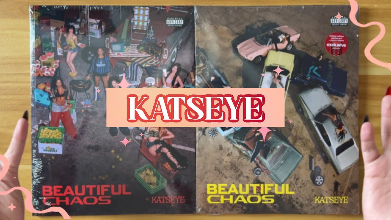 Katseye Unboxing: BEAUTIFUL CHAOS + Both Versions! (Official Store Exclusives & Target Exclusives!)