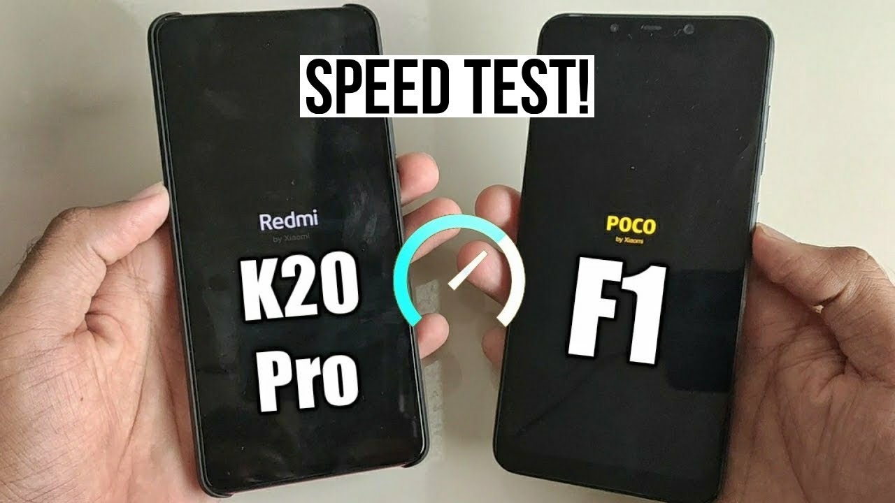 Redmi K20 Pro vs POCO F1 Speed Test Comparison!!! (Shocking)