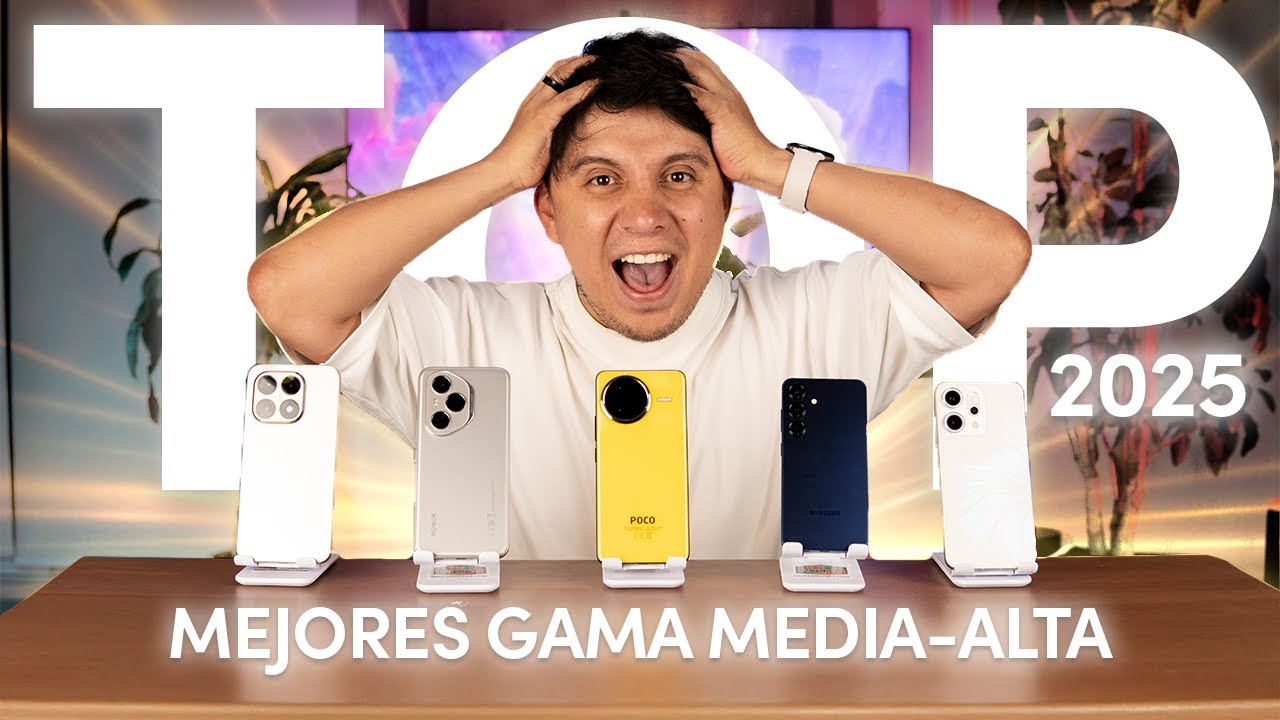 Top 7 mejores GAMA MEDIA ALTA 2025 (Definitivo) 