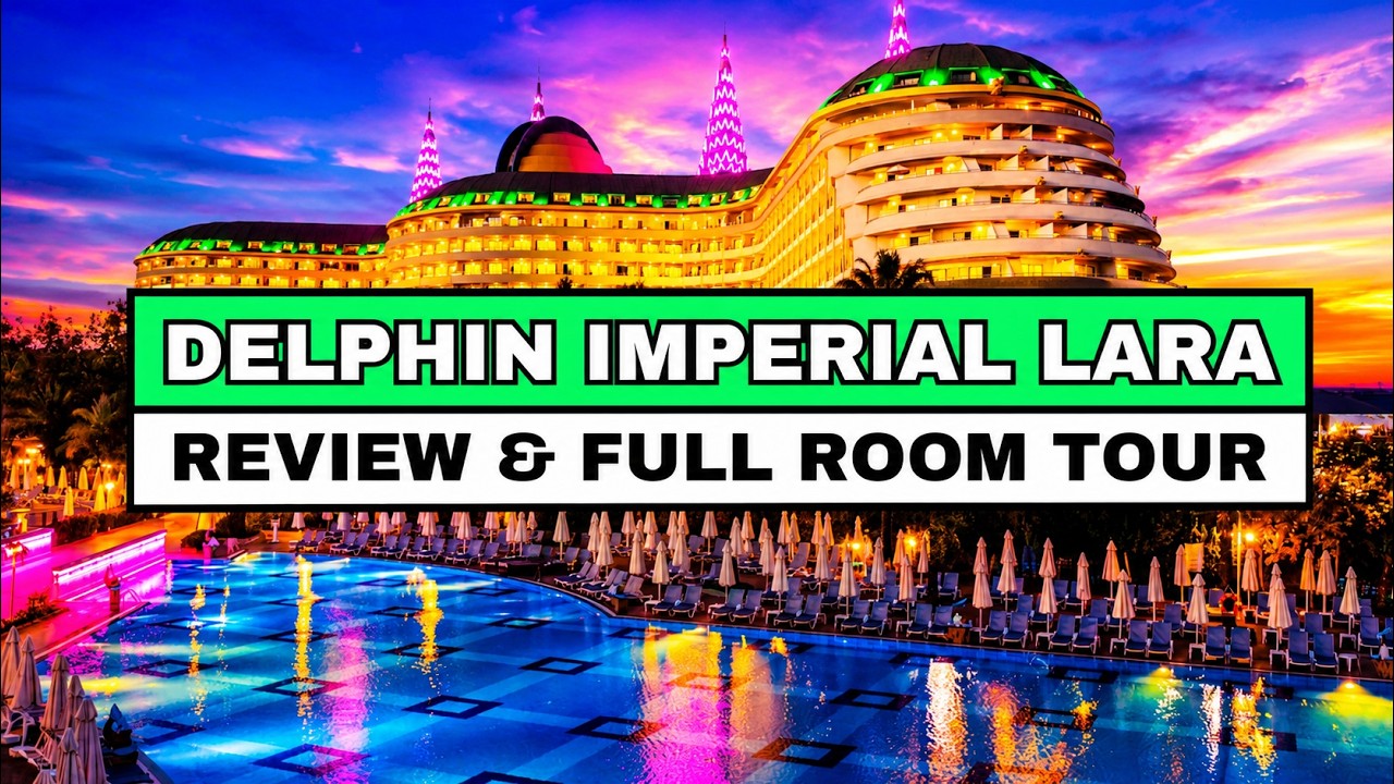 Delphin Imperial Lara Antalya - Ultra All Inclusive - Review & Tour