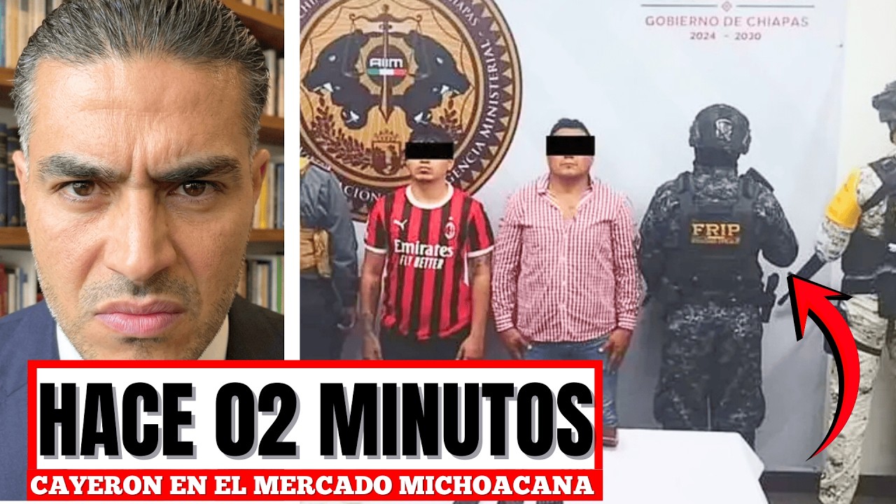 ¡REDADA EN PUEBLA! HARFUCH CAZA A 3 DE LA FAMILIA MICHOACANA OPERANDO EN PLENO MERCADO DE MORELOS