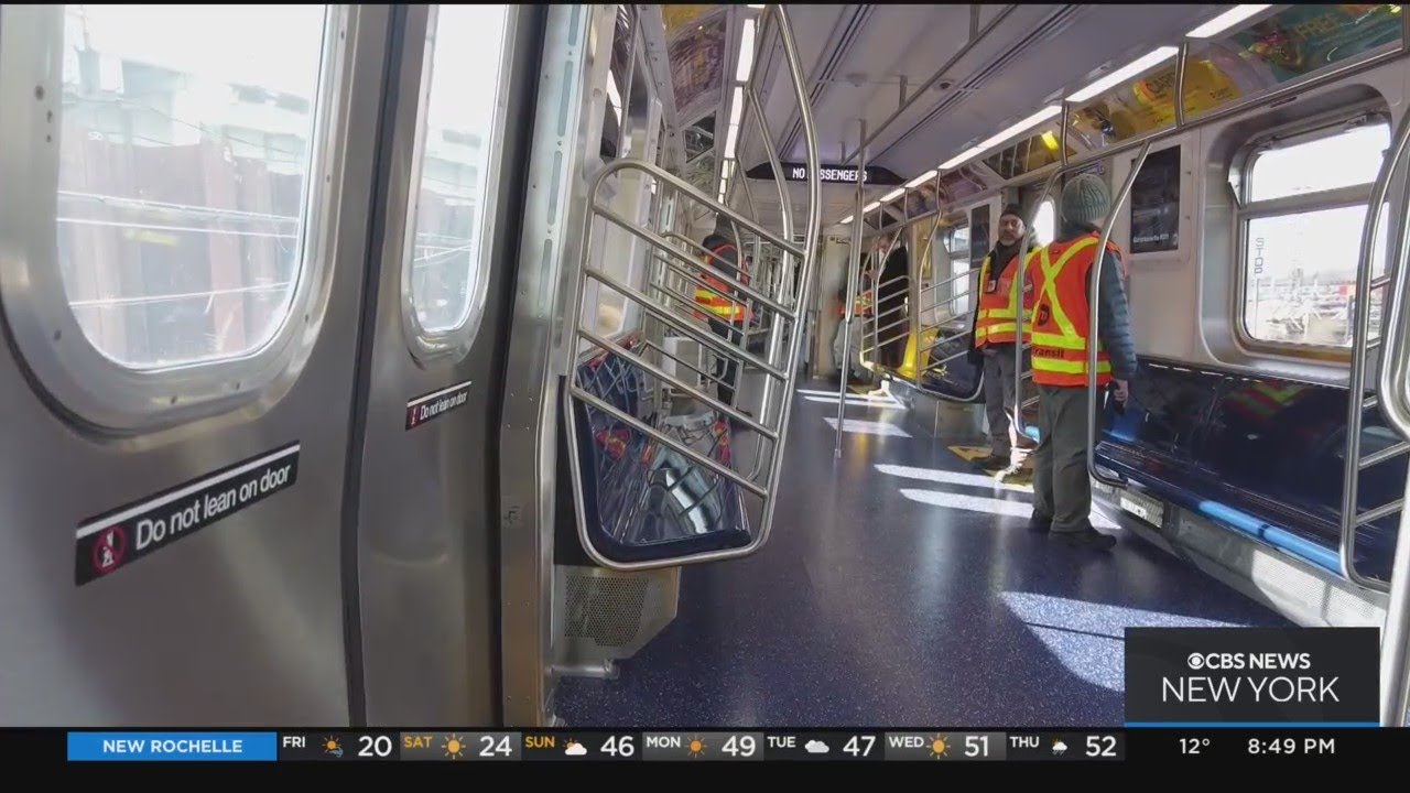 MTA unveils new R211 open gangway subway trains