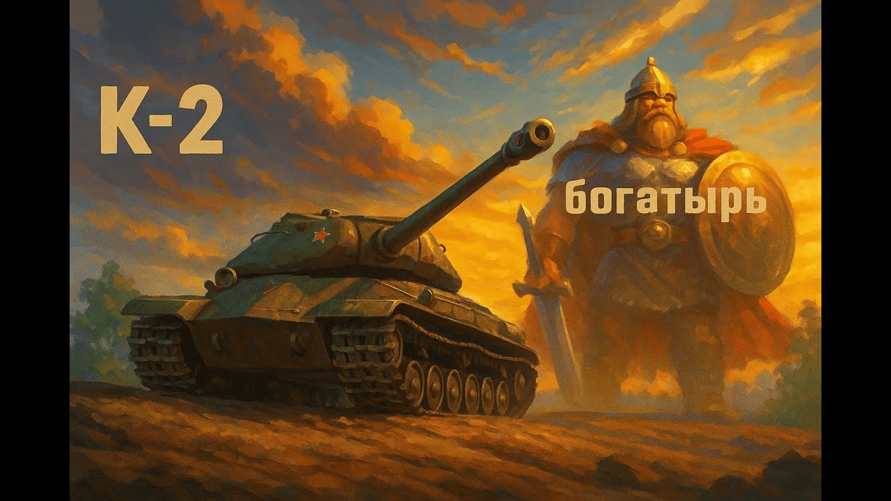 К-2 Танк-богатырь.Мир танков 