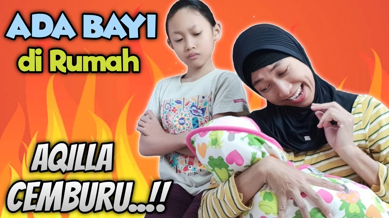 Ada Bayi di Rumah Aqilla Jadi Cemburu 😄 Parodi Aqilla's Diary