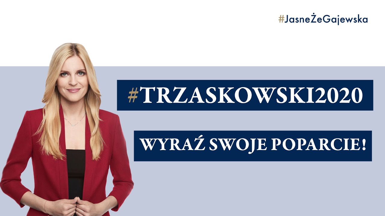 #Trzaskowski2020 - Wyraź swoje poparcie w sieci