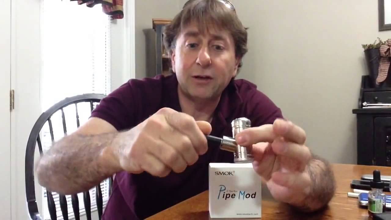 ▶ Review of the SMOKtech e-pipe Mod   YouTube 720p