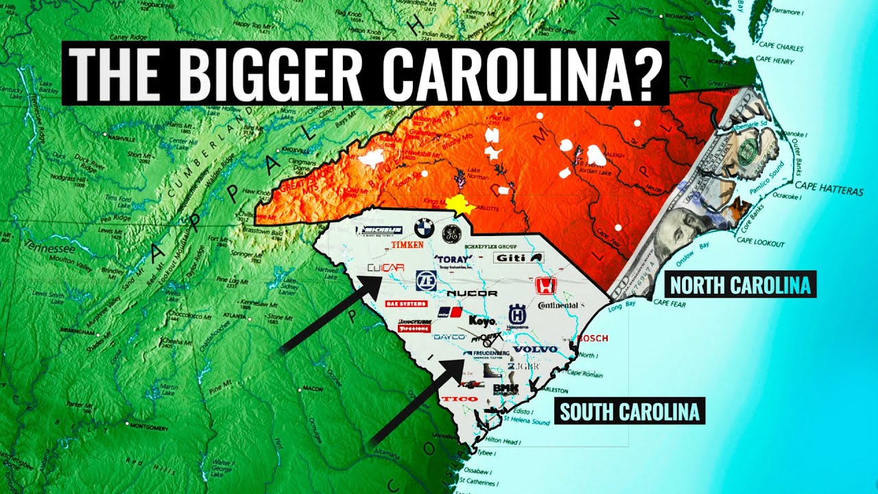 Is South Carolina Outgrowing North Carolina?