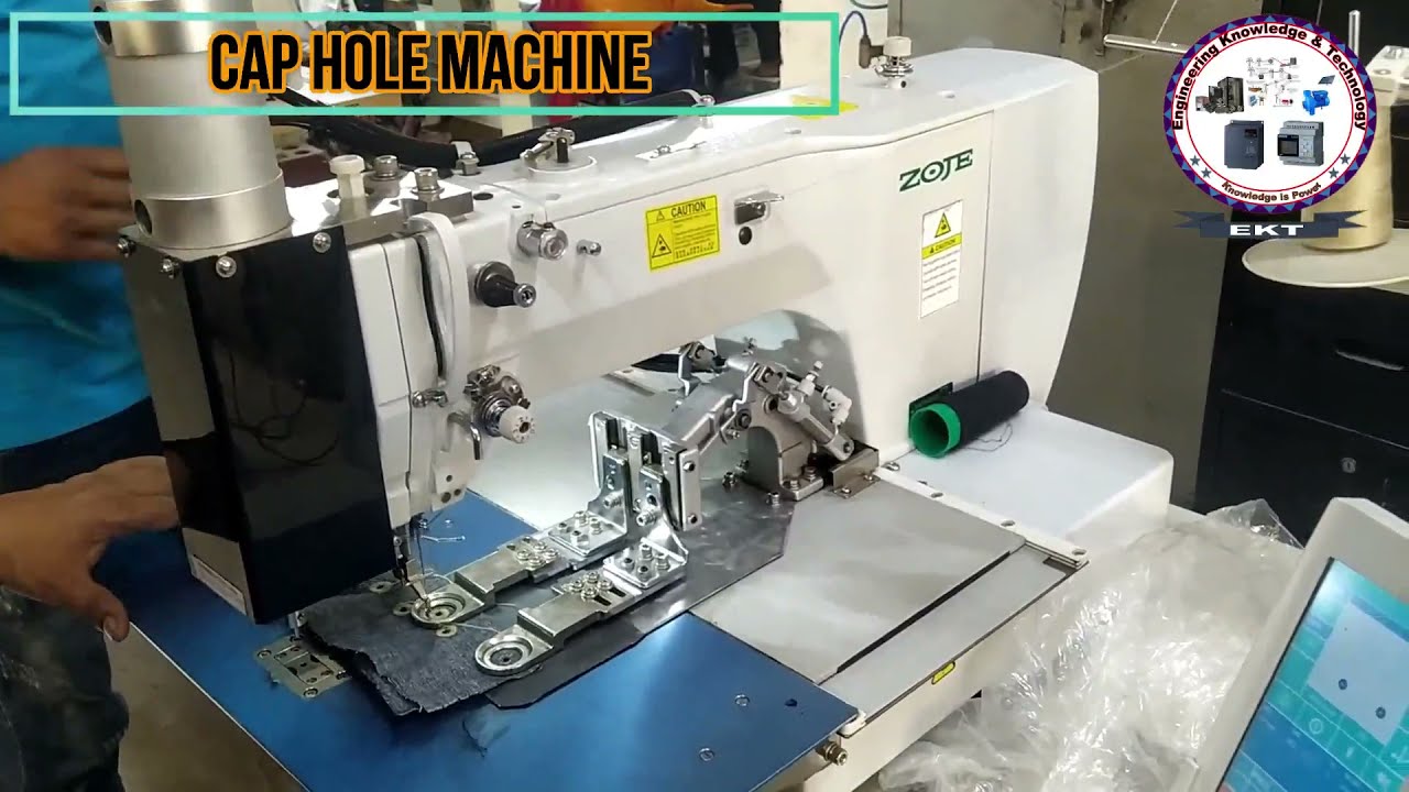 ZOJE Sewing Machine| Cap Hole  Machine | Model: OE-K-AT6103-CF