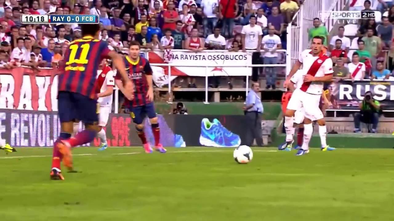 Neymar vs Rayo Vallecano (A) 13-14