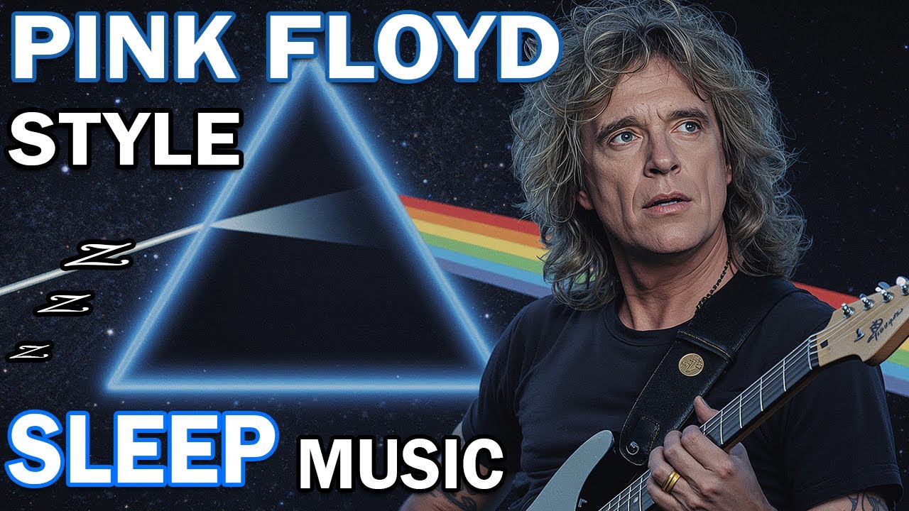 PINK FLOYD STYLE SLEEP MUSIC ★No AI★ Relaxing Instrumental Music for Stress Relief & Meditation 🌙