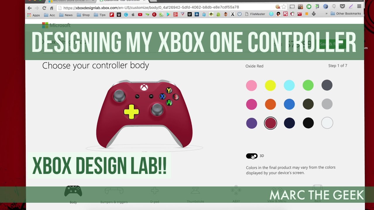 Designing My Xbox One S Controller with Design Lab