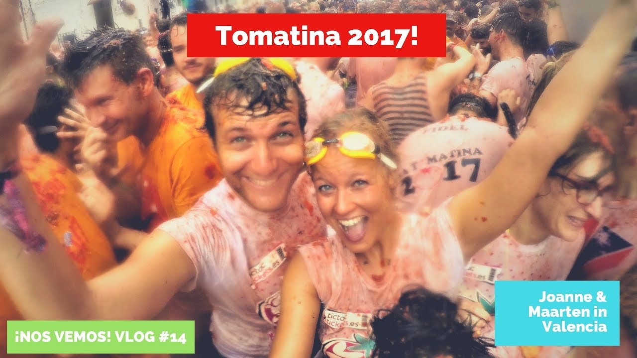 VLOG VALENCIA #14: TOMATINA 2017!