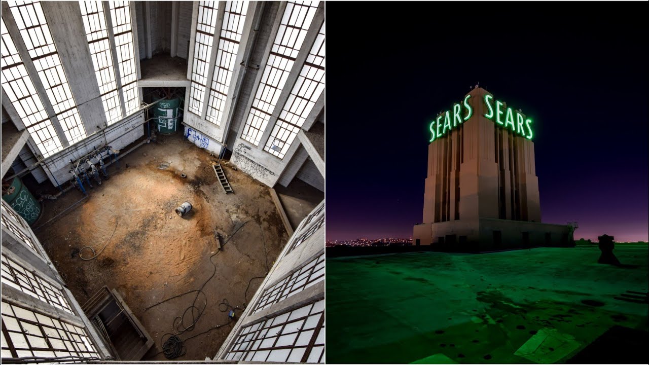 Exploring Massive Sears Tower Complex in Los Angeles California Urbex Offlimits
