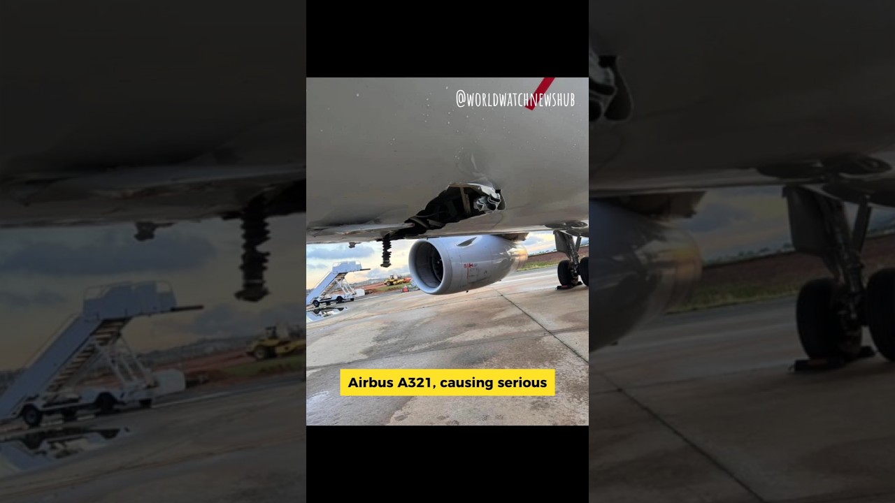 #CharlotteDouglas Airport #Incident: Push Back Vehicle Collides with #AmericanAirlines #Airbus #A321
