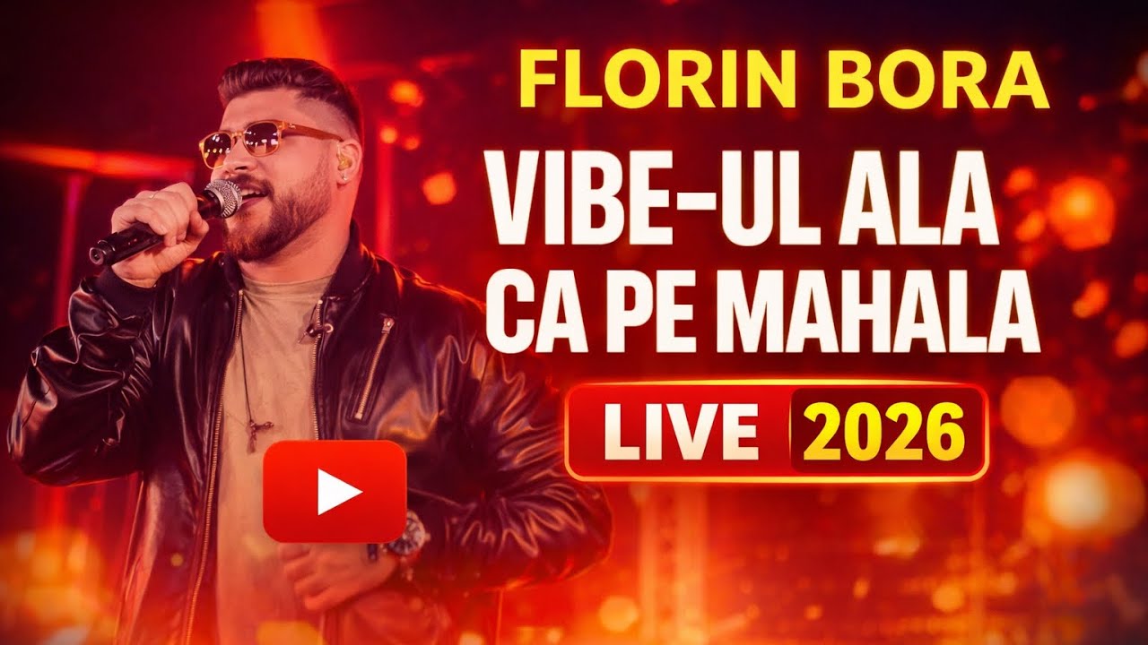 FLORIN BORA『ꓭE』VIBE-UL ALA CA PE MAHALA LIVE 2026 by Barbu Events