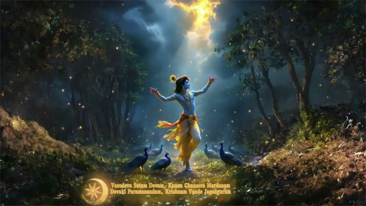 Om Namo Bhagavate Vasudevaya | Vasudev Sutam devam krishnam vande jagadgurum #krishnamantra