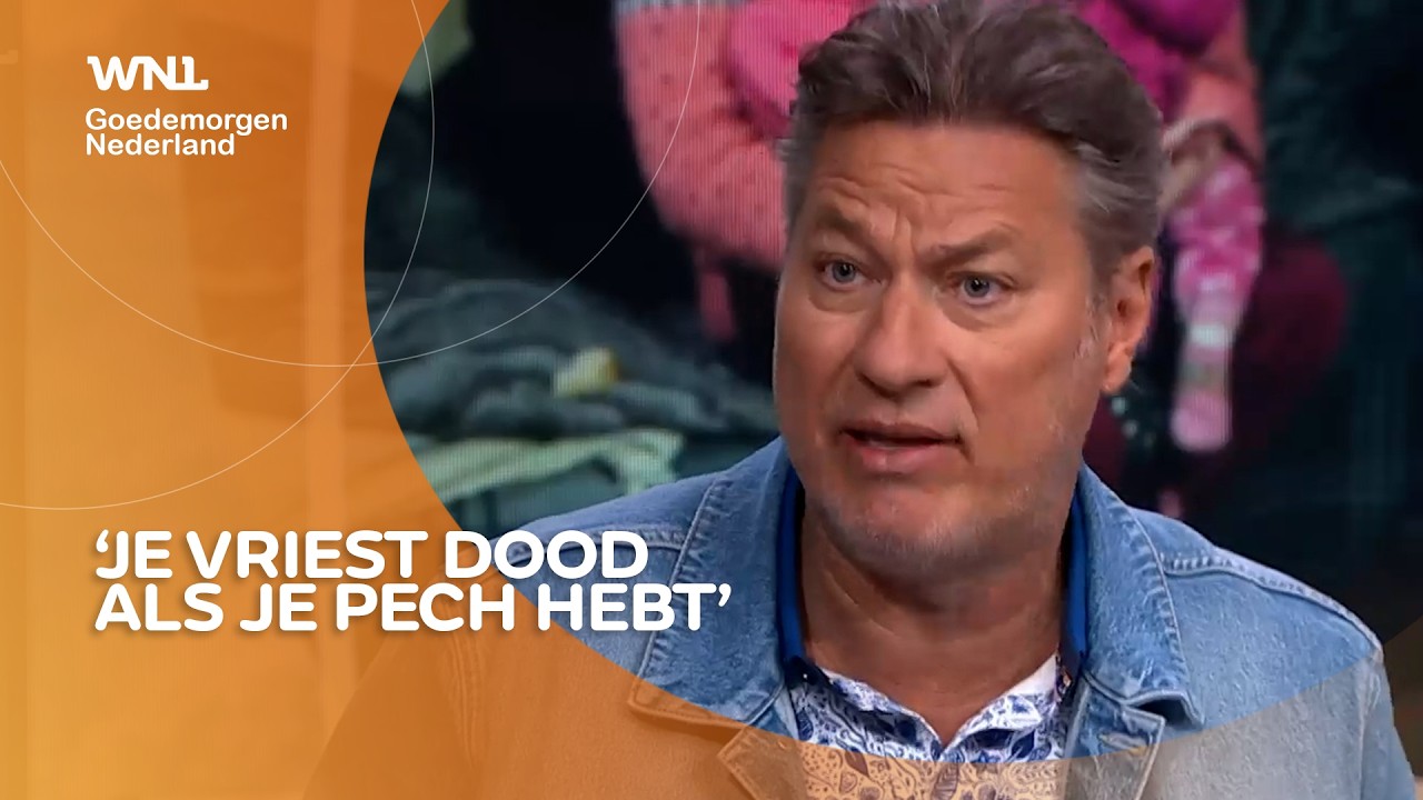 Sander de Kramer deelt kachels uit in Oekraïense vrieskou: 'Ze vriezen dood als er geen hulp komt'