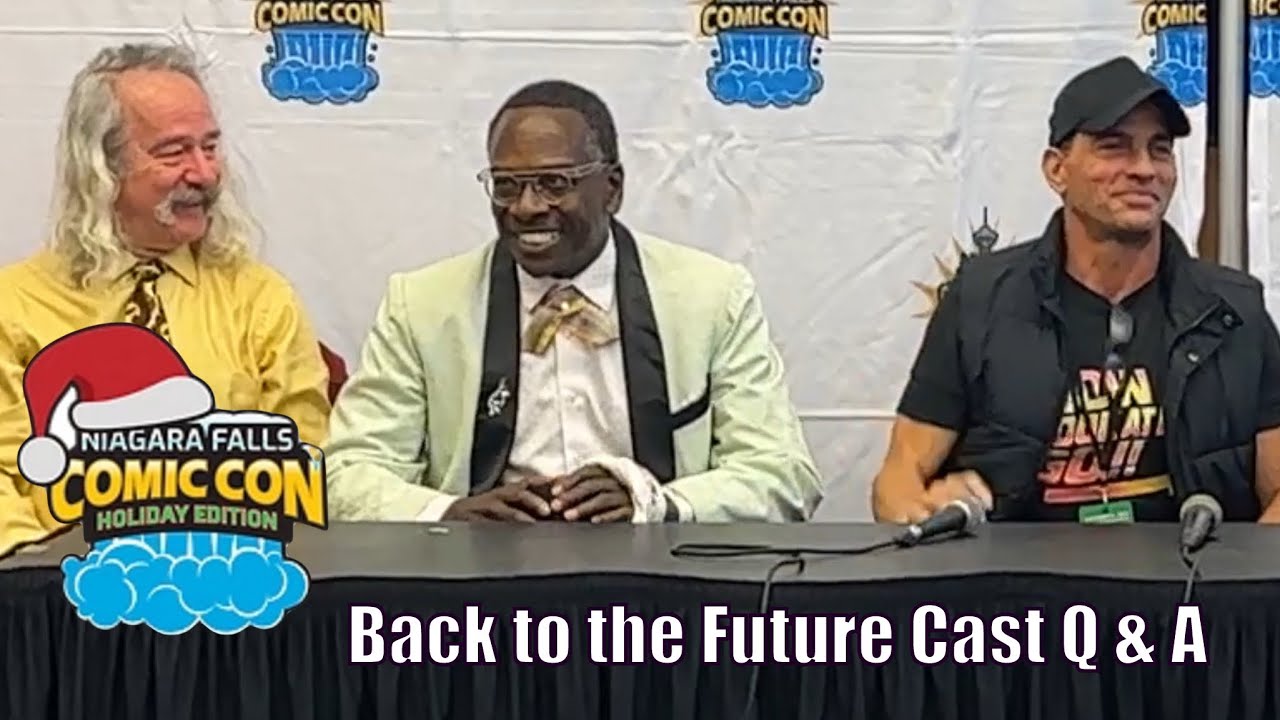 Back to the Future Panel Q & A at Niagara Falls ComicCon Holiday Edition 2025
