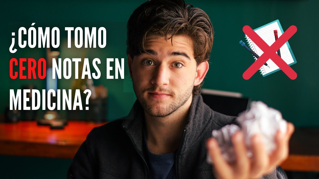 Dejé de tomar notas en medicina | Basado en estudios