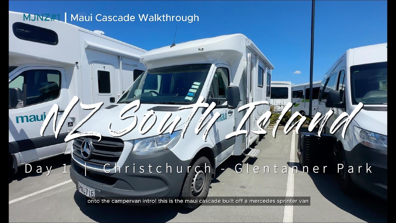 Christchurch to Mount Cook in 1 day + Campervan Tour