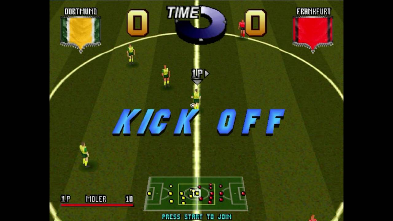 Adidas Power Soccer 1996 PSX Gameplay GERMAN TEAMS Playstation