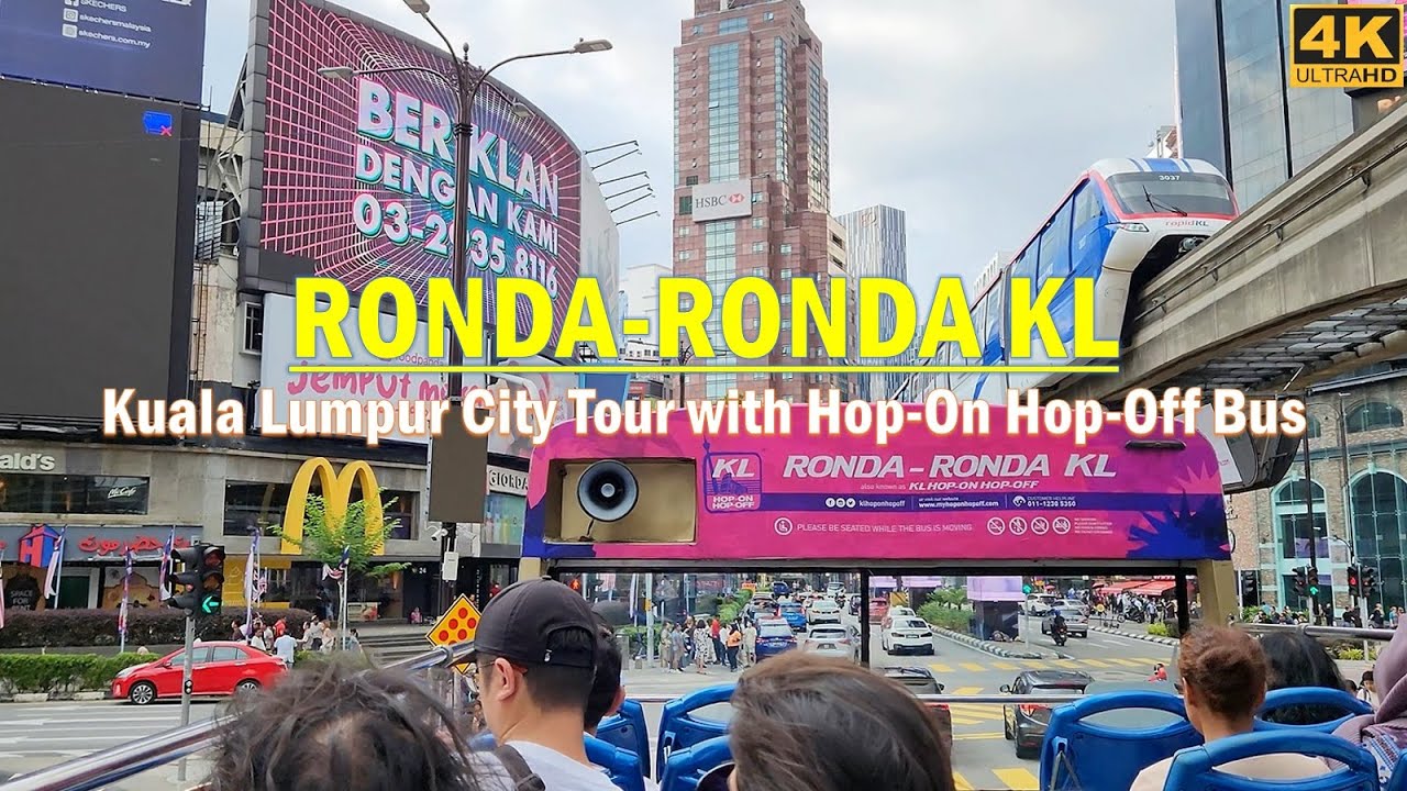 Kuala Lumpur City Tour with KL Hop-On Hop-Off Bus [Ronda-Ronda KL] #garden route #walkingaround ❗