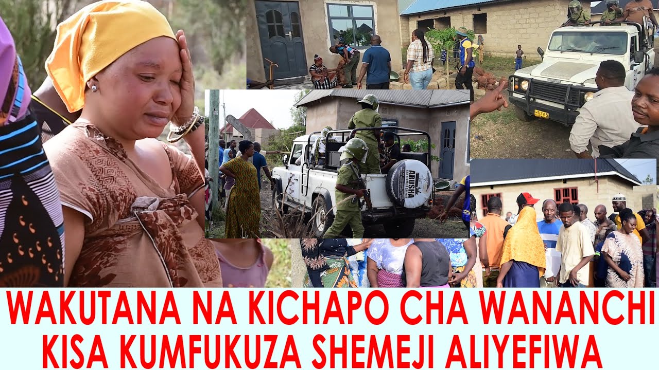 TAHARUKI : MUME AFUKUZWA NA MASHEMEJI BAADA YA MKEWE KUFA WANANCHI WAINGILIA KATI KUWAONDOA