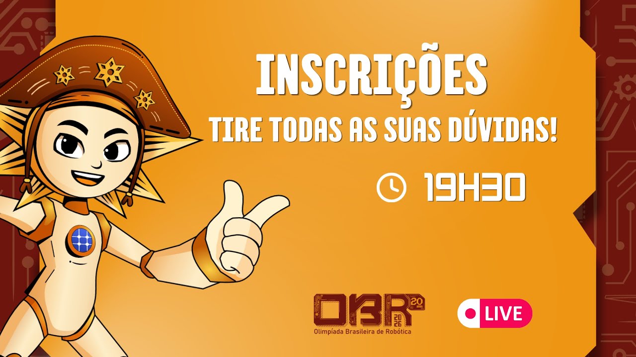 LIVE - OBR 26 | Inscri&ccedil;&otilde;es
